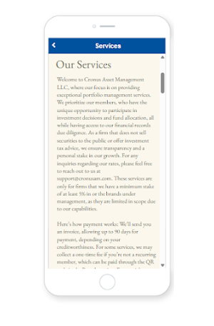 Cronus Capital Screenshot 2