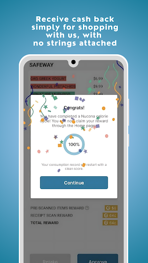 Nucona: Get Paid to Eat Better Screenshot 3