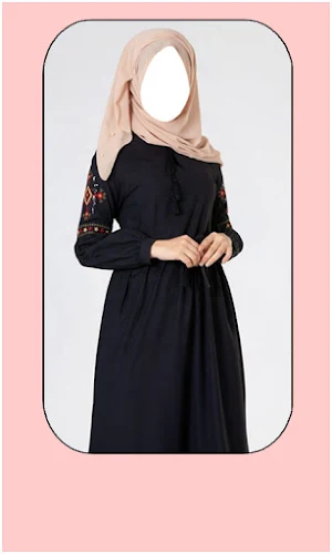 Fashion Hijab Burqa Photo Suit Screenshot 1