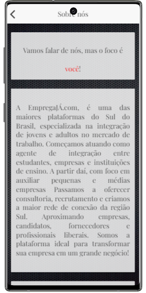 EmpregaJá.com Screenshot 2