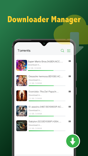 Torrent Downloader - Fast & HD Screenshot 2