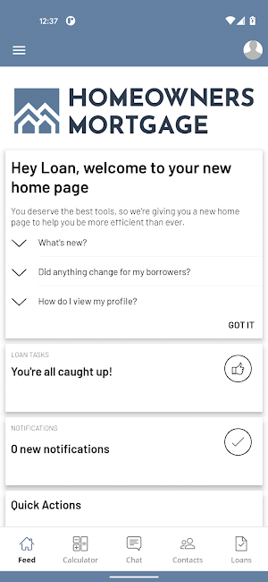 Homeowners Mortgage Screenshot 0