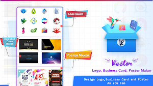 Vector : Poster Maker,Logo And Business Card Maker Screenshot 0
