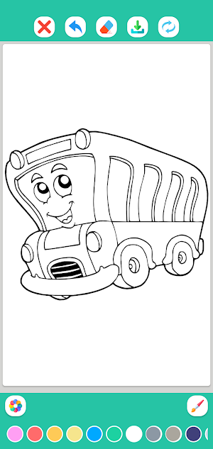 Car Coloring Book Screenshot 2