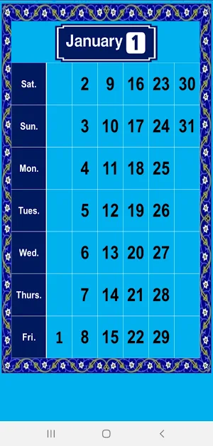 calendar 2022 Screenshot 3