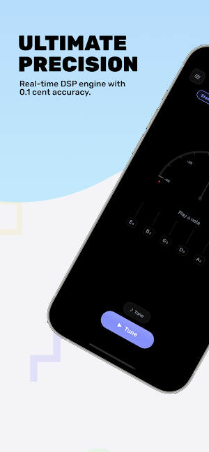 WaveTuner: Guitar Tuner & Bass Screenshot 0