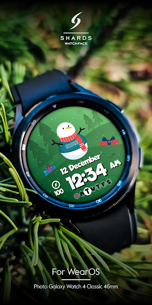 SH011 Watch Face, WearOS watch Screenshot 3