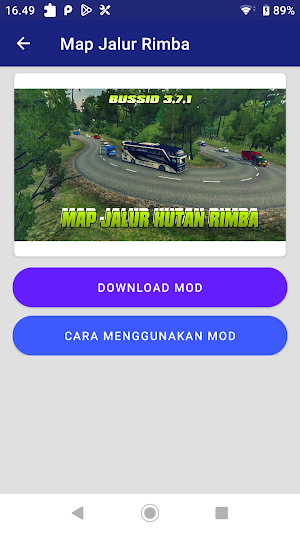 Mod Bussid Map Extreme Screenshot 2