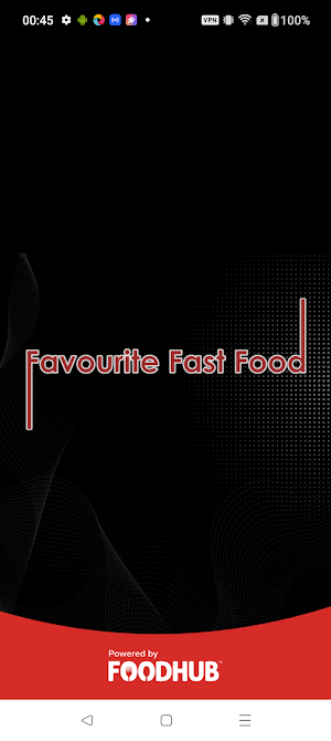 Favourite Fast Food Screenshot 0