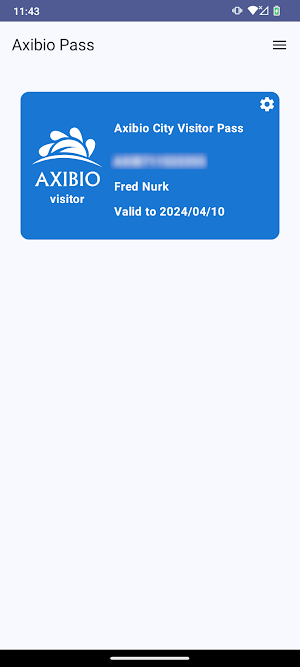 Axibio Pass Screenshot 1