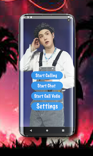 BTS Suga fake video call Prank Screenshot 2