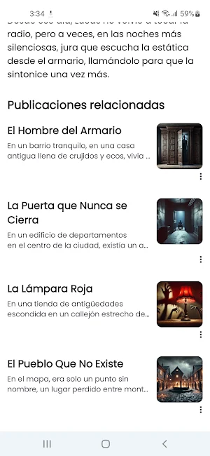Historias de Terror para leer Screenshot 3