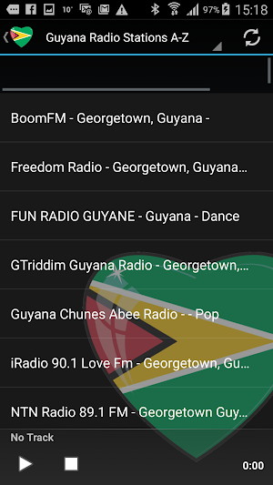 Guyana Radio Stations Screenshot 1