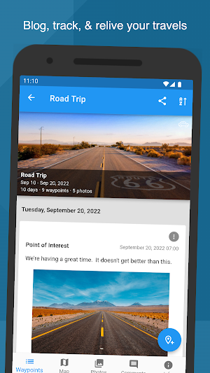 TrackMyTour - Travel Tracking Screenshot 0