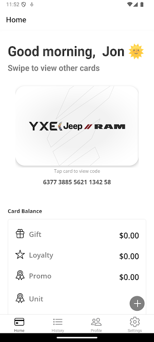 YXE Jeep & Ram Loyalty Screenshot 0