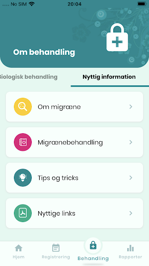 Min Migræne Screenshot 2