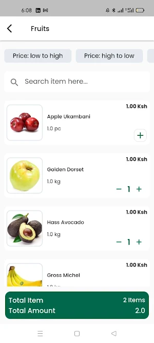 GrocerAfrica Screenshot 1