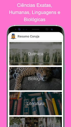 Resumo Coruja  (Escola e Enem) Screenshot 1