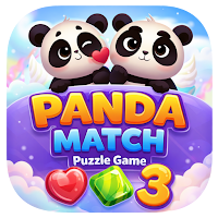 Panda Match Puzzle Game 3