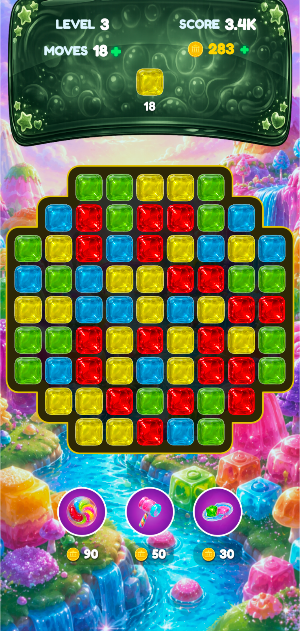 Jelly Nest Blast: Match 3 Game Screenshot 0