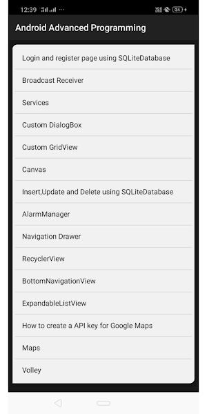 Android Self Study Screenshot 2