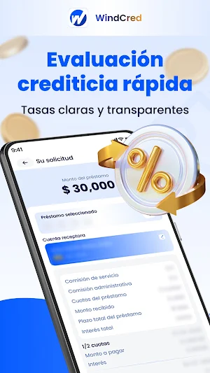 WindCred - Rápido y flexible Screenshot 2