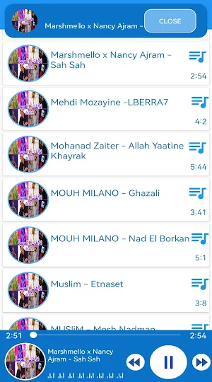 الأغاني العربية الأكثر شهرة Screenshot 1