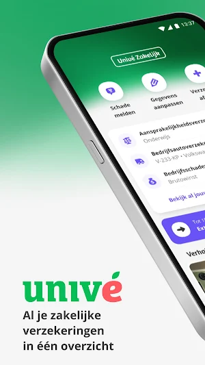 Univé Zakelijk Screenshot 0