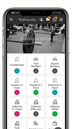 Olympia Fitness Screenshot 1
