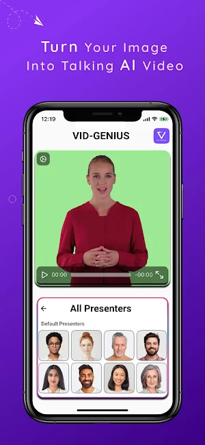 VidGenius - Ai Video Generator Screenshot 1