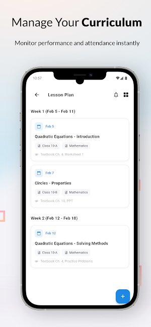 XamCampus: Staff Screenshot 2