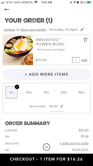 Hava Java Kosher Screenshot 3