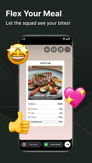 AI Food Calorie Tracker－CalZen Screenshot 3