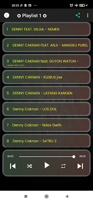 Lagu Denny Caknan Album 2023 Screenshot 2