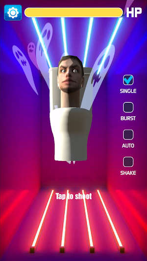 Toilet Monster: Gun Shooter Screenshot 1