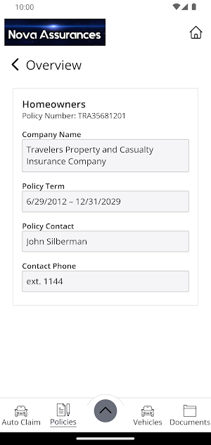 Nova Assurances Screenshot 3