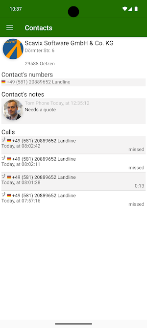 PhoneMondo - Cloud CallerID Screenshot 3