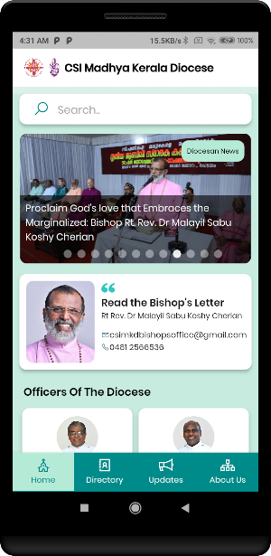 CSI Madhya Kerala Diocese Screenshot 0