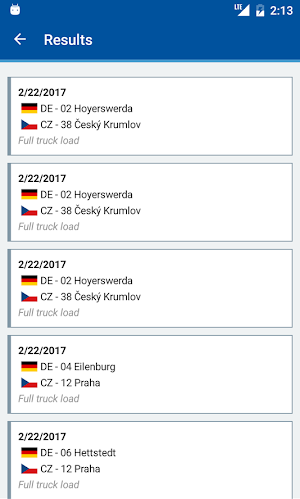 LOADS TODAY - LKW WALTER Screenshot 3
