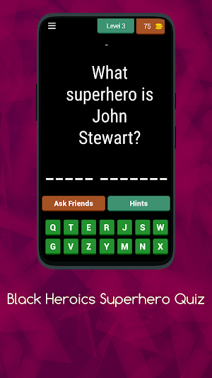 Black Heroics Superhero Quiz Screenshot 3