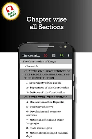 Constitution of Kenya Screenshot 1