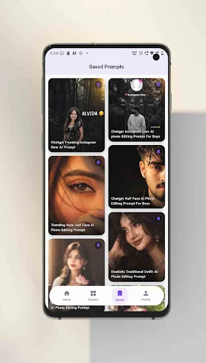 Gemini Prompts - Photo Editor Screenshot 1