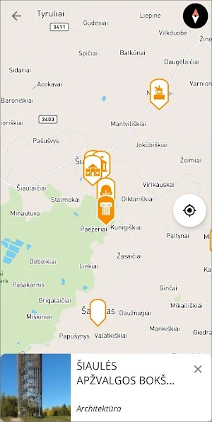 Šiaulių regiono gidas Screenshot 3