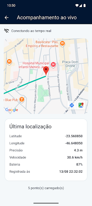 SafeRoute Screenshot 2