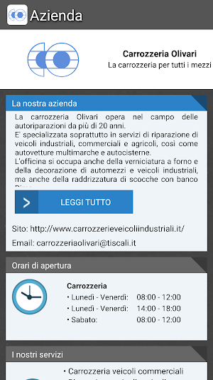 Carrozzeria Olivari Screenshot 1