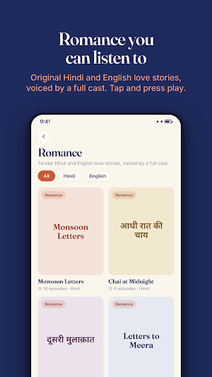 DesiHub - Hindi Audio Stories Screenshot 2