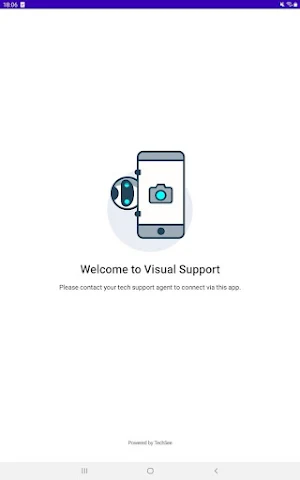 TechSee Visual Engagement App Screenshot 2