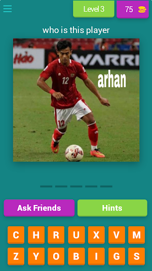 Indonesian football player Screenshot 3
