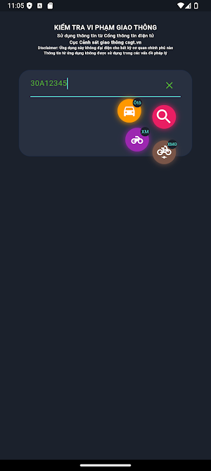 eGiaoThong-Kiểm tra phạt nguội Screenshot 1