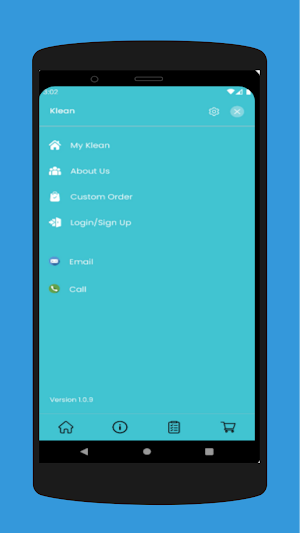 MyKlean Screenshot 1